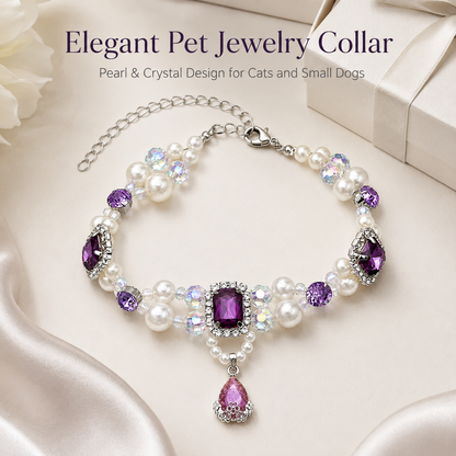 Princess Beaded Pet Collar — view 8