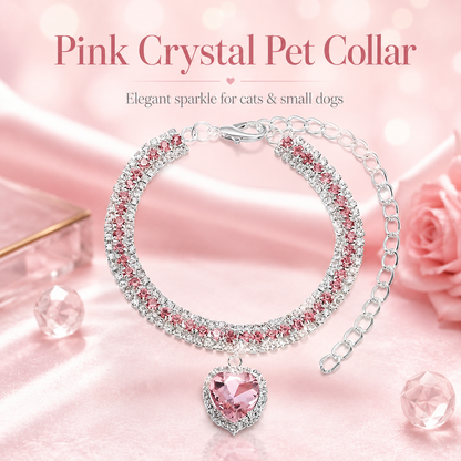 Princess Crystal Pet Necklace — view 2