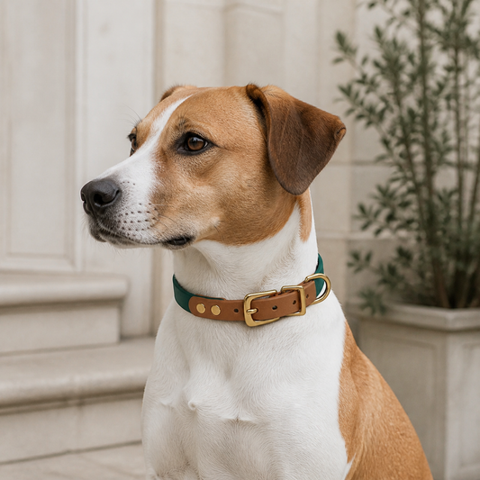 Meridian Dog Collar — Moss Reserve — view 2