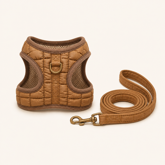 Dune Quilted Step-in Harness & Walk Set — view 1